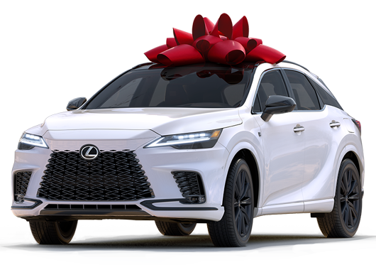 Lexus RX with a Bow